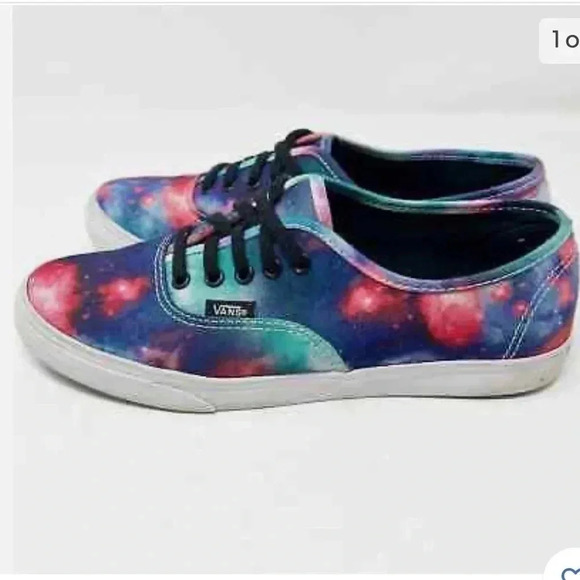 Vans Authentic Lo Pro Cosmic Galaxy Sneakers Size 6.5 - Picture 1 of 7